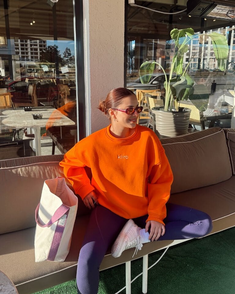 KIIRO SWEATSHIRT / TURUNCU