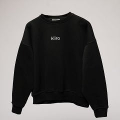 KIIRO SWEATSHIRT / SİYAH