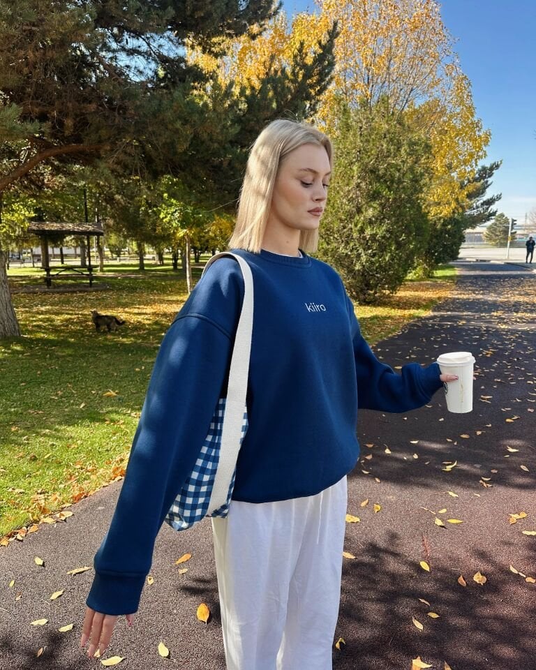 KIIRO SWEATSHIRT / INDIGO