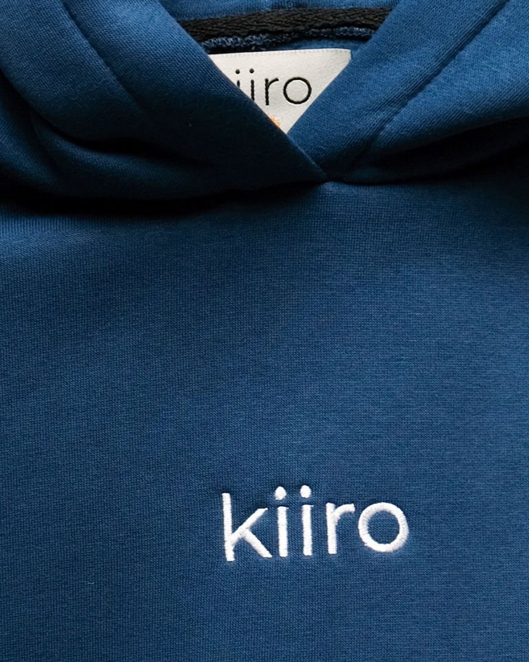 KIIRO HOODIE / INDIGO