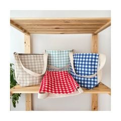 KIIRO GINGHAM / BEJ