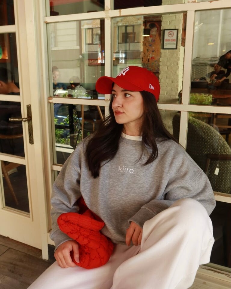 KIIRO SWEATSHIRT / GRİ