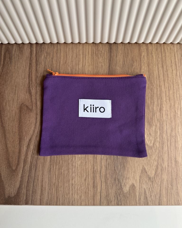 KIIRO POUCH / MOR - TURUNCU