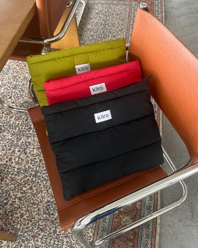 Puffer Laptop Case -Siyah